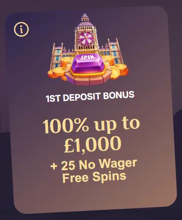 First deposit bonus offer