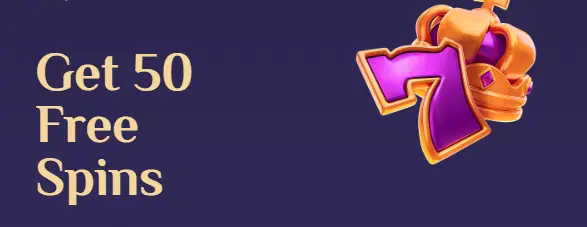 50 free spins offer