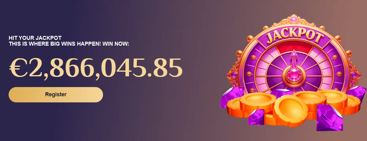 Jackpot games at Spinchester Casino